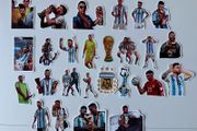 Brand new World Cup Argentina AFA Messi stickers