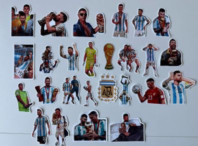 Brand new World Cup Argentina AFA Messi stickers
