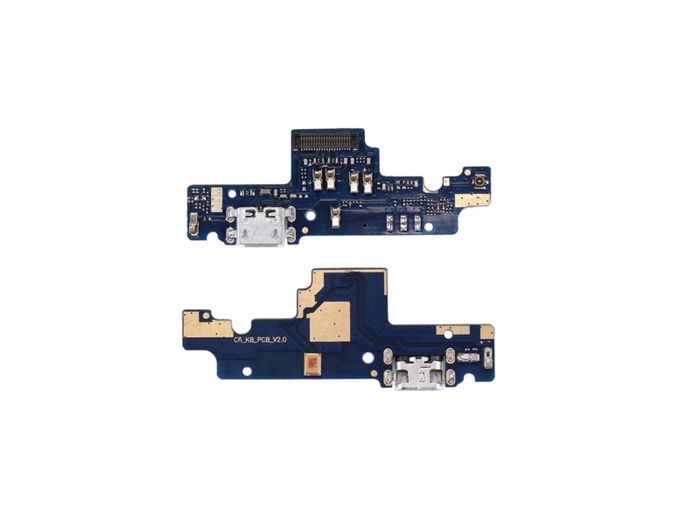 For Xiaomi Redmi Note 4X Micro USB Charging Port Dock Connector Mic Flex New - FHT13MICP