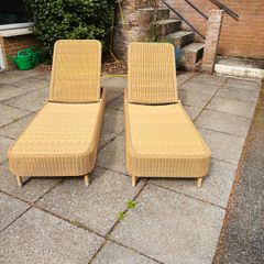 Sun loungers x2 Cane-line
