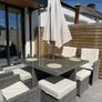 Versatile Rattan Outdoor Dining Set Image 4