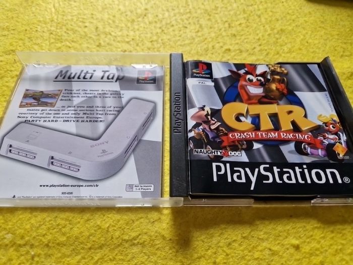 Ctr Crash team racing bandicoot PlayStation 1 ps1 PlayStation 2 ps2 games Original