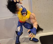 Vintage X-Men ToyBiz Marvel Bone Claws Wolverine Figure RARE deluxe figure