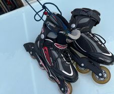 Blade runner pro 80 inline skates uk size 7 (eu 40.5)