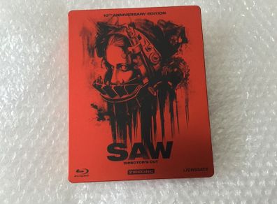 Saw Directors Cut 10th Anniversary Steelbook Red Edition