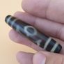 Vintage Himalayan Tibetan 3 Eyes Dzi Agate Bead Amulet Image 6