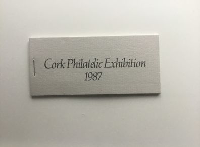 Irish stamps, 1987 Cork Philatelic Exhibition Booklet