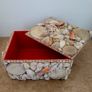 Antique shell art jewellery box Image 3