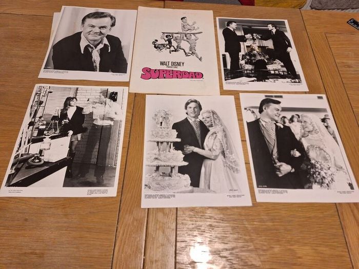 1973 Superdad Press Kit Walt Disney Kurt Russell