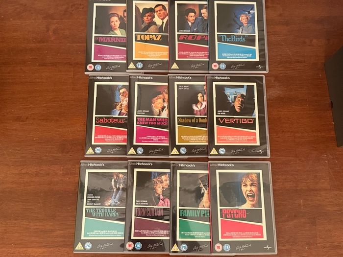 Alfred Hitchcock Boxset -  V. Good Condition
