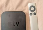 Apple TV (Model A1378) with Original Aluminium Remote