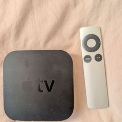 Apple TV (Model A1378) with Original Aluminium Remote