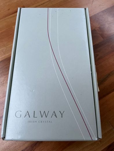 2 Galway Crystal Champagne Flutes