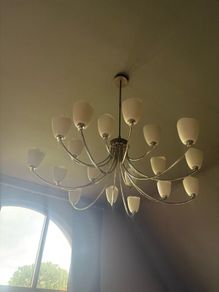 Chrome light fitting