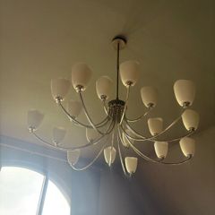 Chrome light fitting