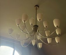 Chrome light fitting
