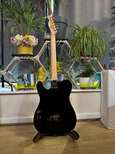 guitar Squier tele 40th anniversary gold, black