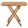 5 Piece Folding Garden Dining Set Solid Acacia Wood Image 3