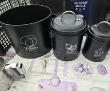 Potato, Onion & Storage Tins