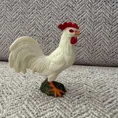 Retired Schleich White Rooster 13124 (1998)