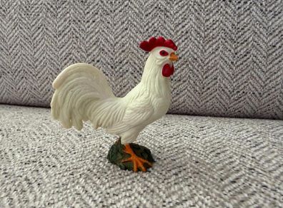 Retired Schleich White Rooster 13124 (1998)