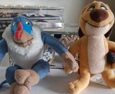 Timon & Rafiki - The lion king - McDonald's/Disney 1998