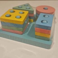 Wooden Montessori Shape Board