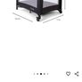 Black travel cot Image 4