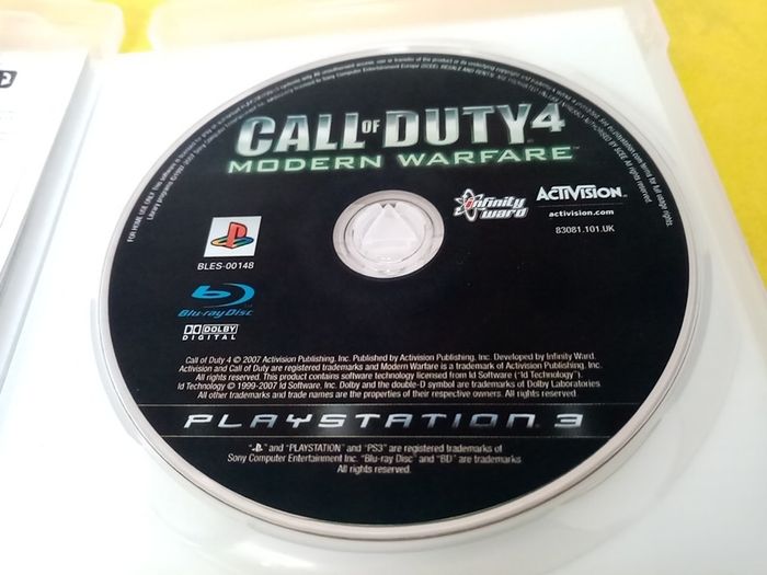 Call of Duty 4 Modern Warfare PlayStation 3 ps3 games Original