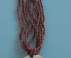 NECKLACE - Vintage - Seed Bead and Shell