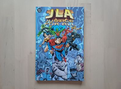 JLA Justice for All by Grant Morrison (DC Comics Graphic Novel 1999)