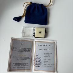 1.10Ct Black Diamond With Certificate