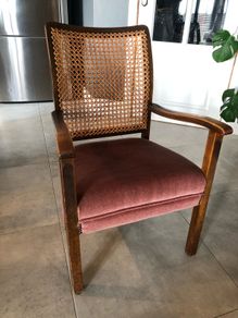 Antique Rattan Armchair