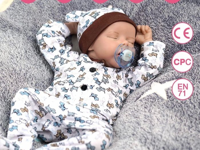 Reborn Dolls, 17 inch Handmade Realistic Reborn Babies Soft Vinyl Body with Feeding Kit, Reborn Baby Doll (DIFFERENT OPTIONS AVAILABLE, SEE PHOTOS)