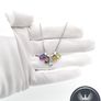 925 Sterling Silver & Gemstone Mix Necklace Image 9