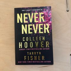 Never Never Colleen Hoover Tarryn Fisher Paperback Book