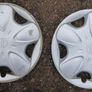 2 x Genuine Toyota Yaris Vitz Yaris Verso 14'' Hubcap Wheel Trims Covers Image 4