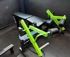 ISO plate loaded leg curl