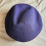 Vintage 1960s 1970s Kangol ladies chocolate brown beret hat Image 5