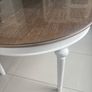 Dining table with glass top Image 6