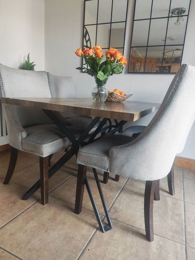 dining table and chairs