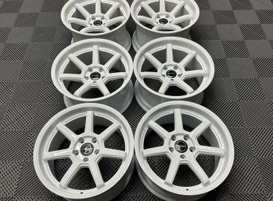 18" Inch Strom DS15 Drift Alloy Wheels 5x114.3 Nissan silvia skyline RX7 MX5 R32 R33 lexus IS200