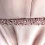 Invitations by  Veni Infantino 29835 blush pink cape shoulder detail dress . Image 6
