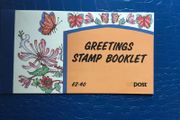 Irish stamps, 1992 booklet, greetings