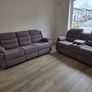 New Full Recliner Sofa Sets Free Delivery Image 2