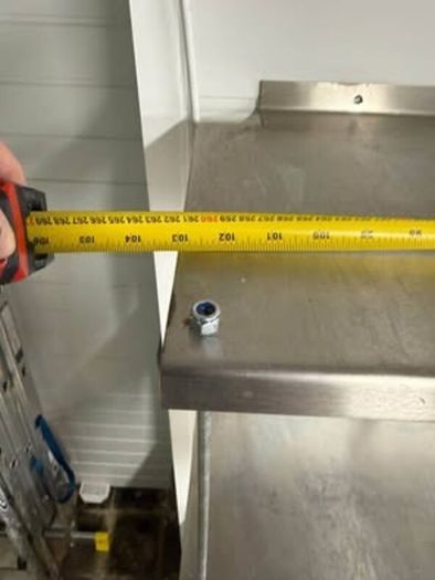 Stainless Steel Table & Shelving Unit