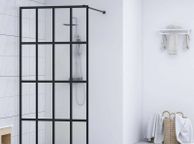 main image for ad Walk-in Shower Screen Tempered Glass 100x195 cm