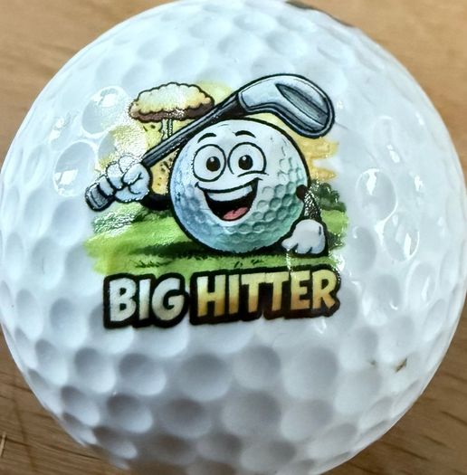 Golf ball printing