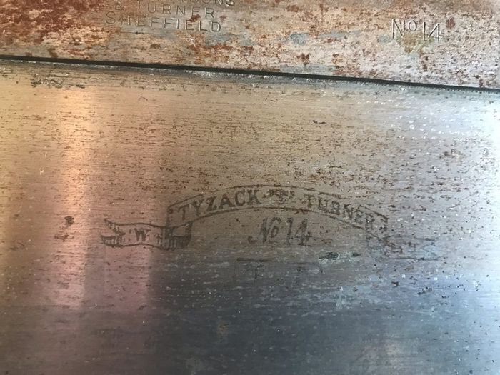 W. Tyzack sons and Turner Hand saw