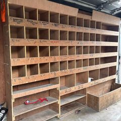 shelves for ford transit lwb